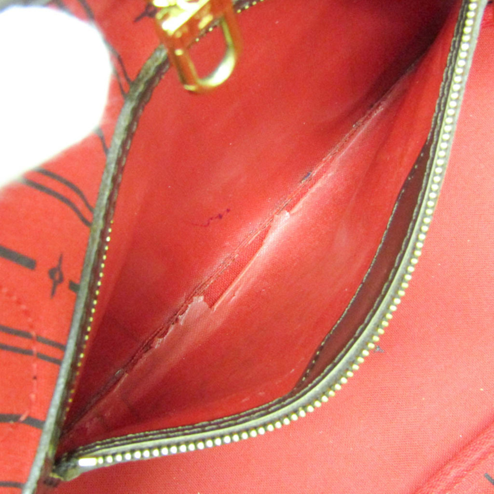 LOUIS VUITTON Authentic Brown Damier Neverfull PM Tote Bag - Picture 11 of 13